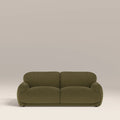 Cloud 2 Seater Sofa | Moss Green Sustainable Mohair Velvet