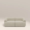 Malmo 2 Seater Sofa | Oatmeal Woven Boucle
