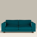 Halton 3 Seater Sofa | Teal Sustainable Velvet