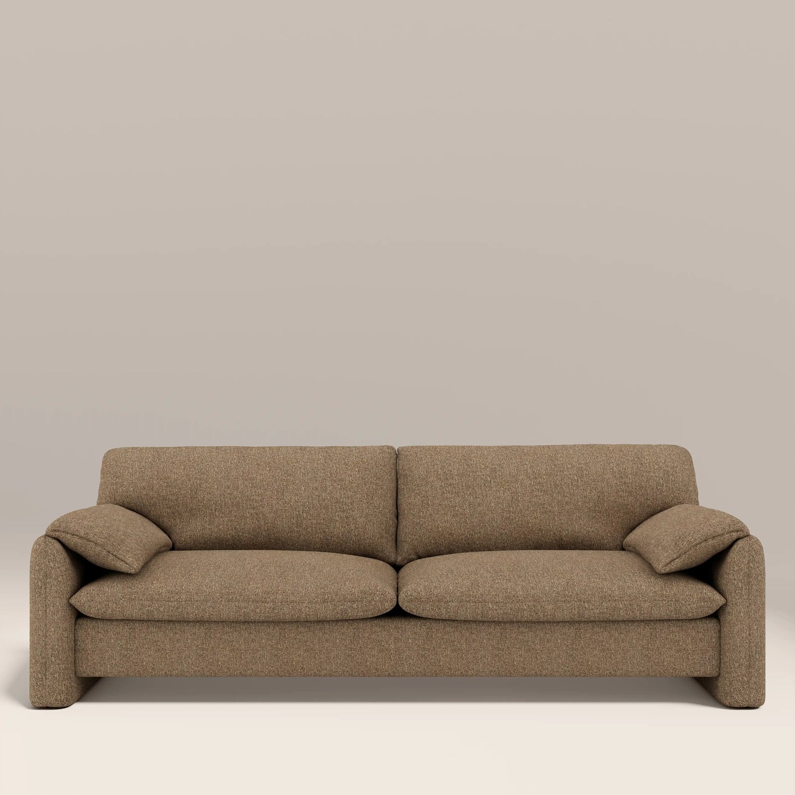 Haven 3 Seater Sofa | Speckled Cappuccino Boucle