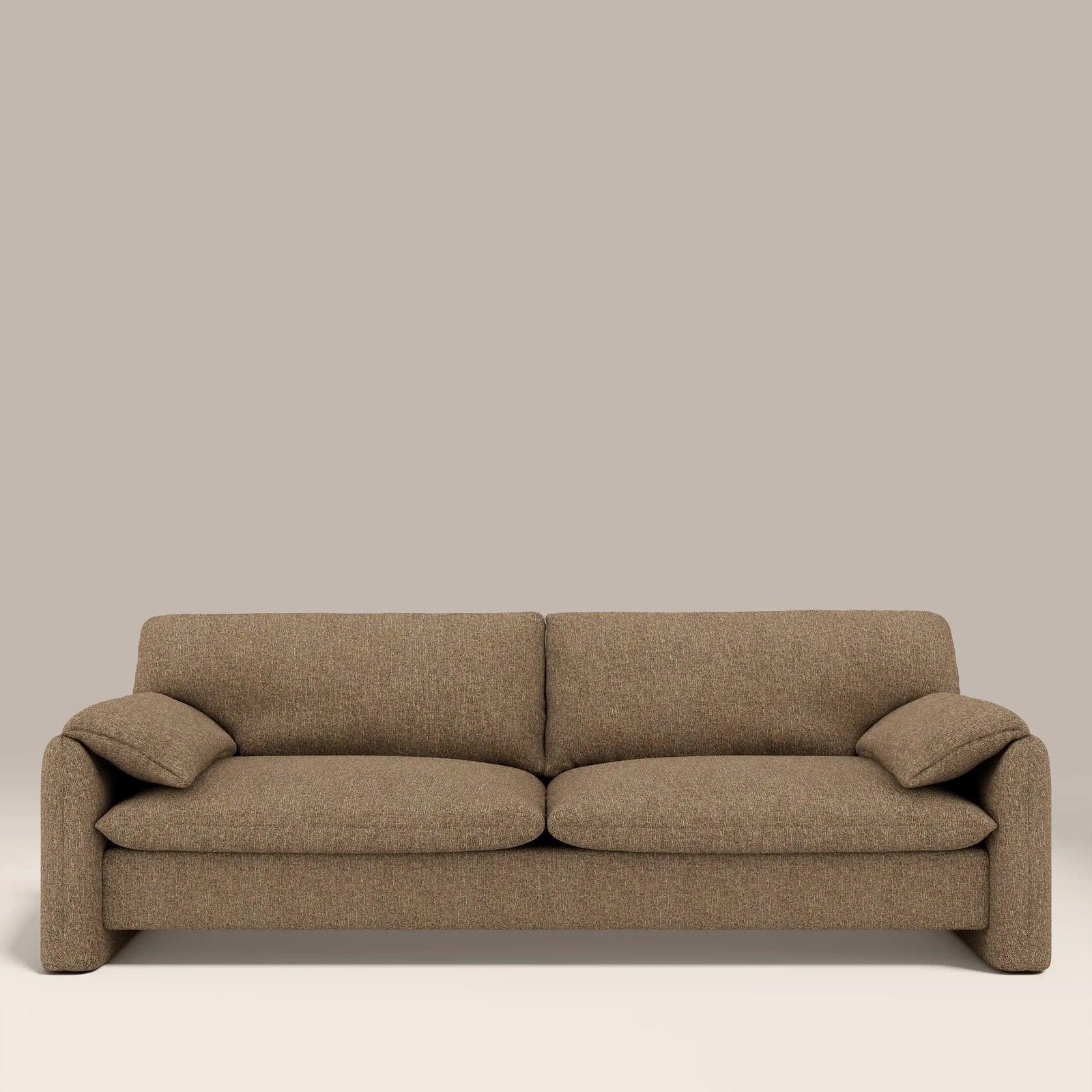 Haven 3 Seater Sofa | Speckled Cappuccino Boucle