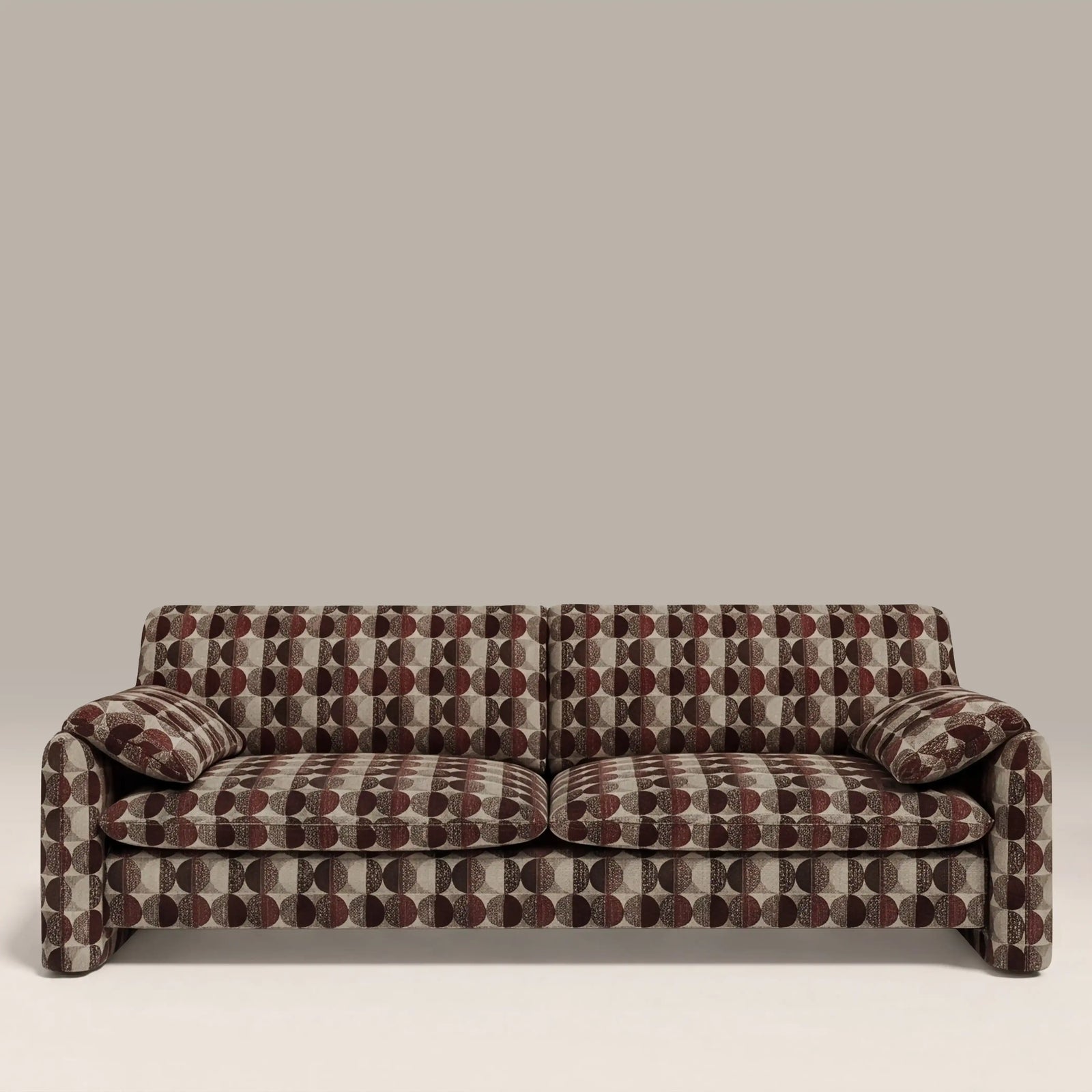 Haven 3 Seater Sofa | Multicolour Orbis Patterned Fabric