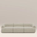 Malmo 3 Seater Sofa | Oatmeal Woven Boucle