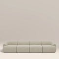 Malmo 4 Seater Sofa | Oatmeal Woven Boucle