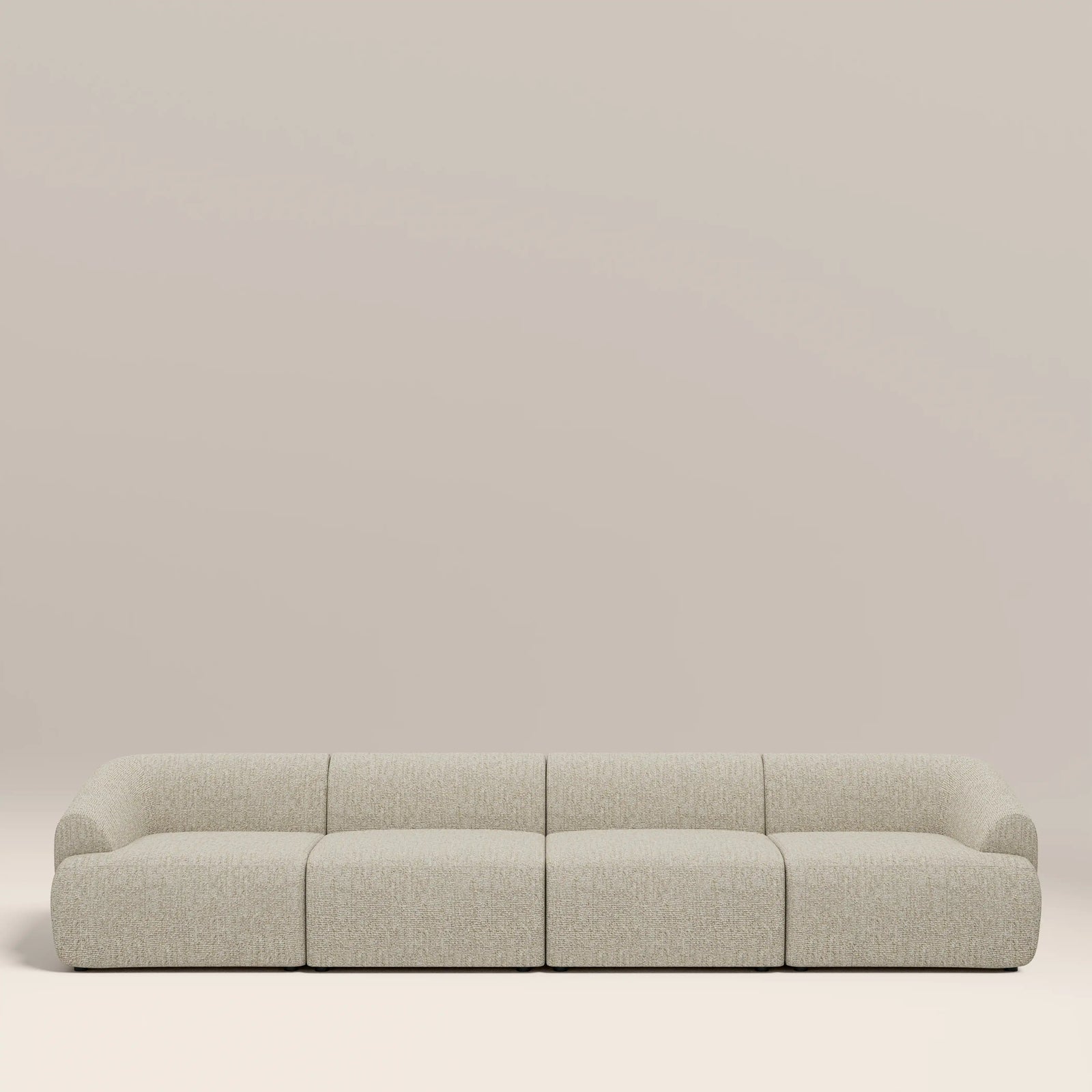 Malmo 4 Seater Sofa | Oatmeal Woven Boucle