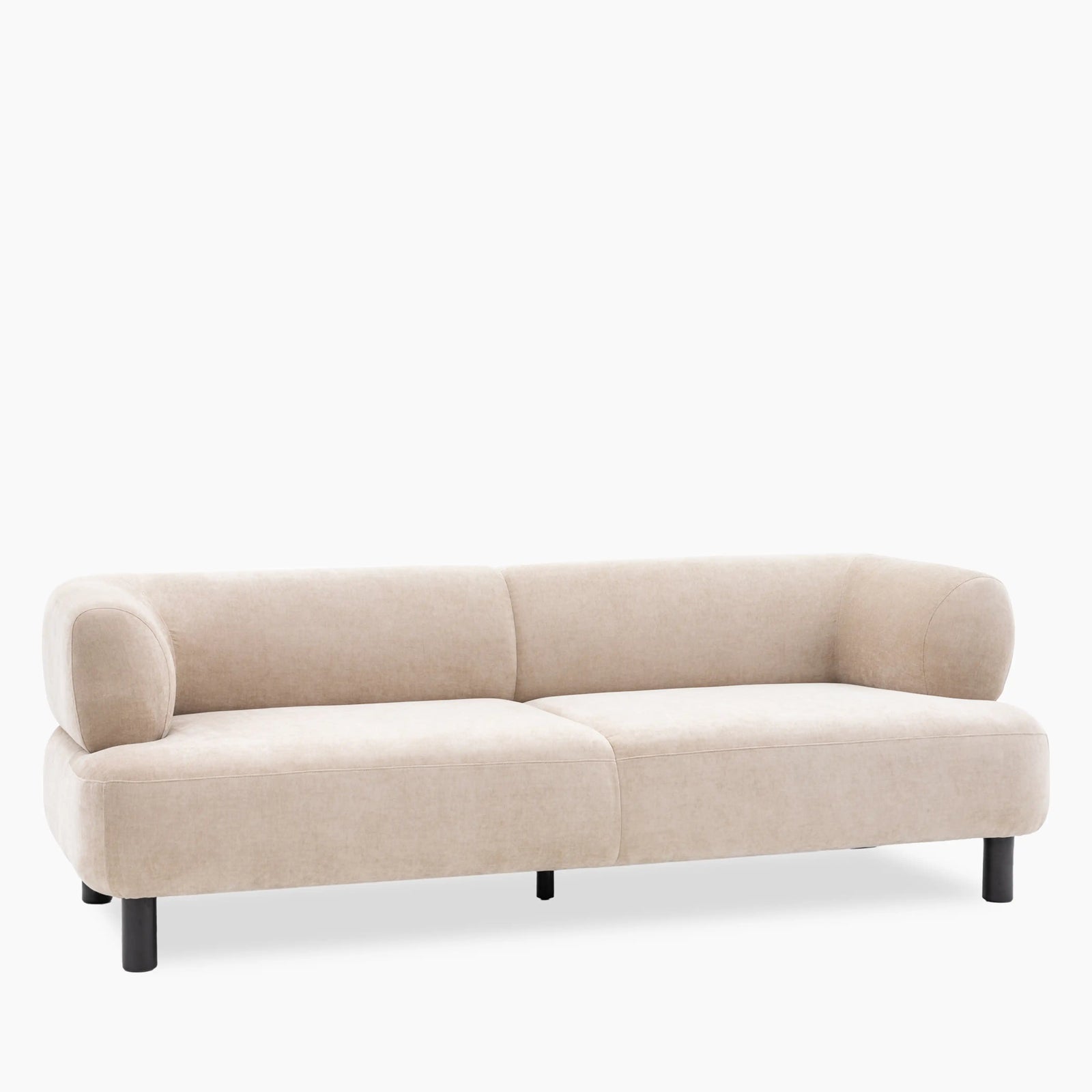 Reilly 3 Seater Sofa | Cool Cream Fabric