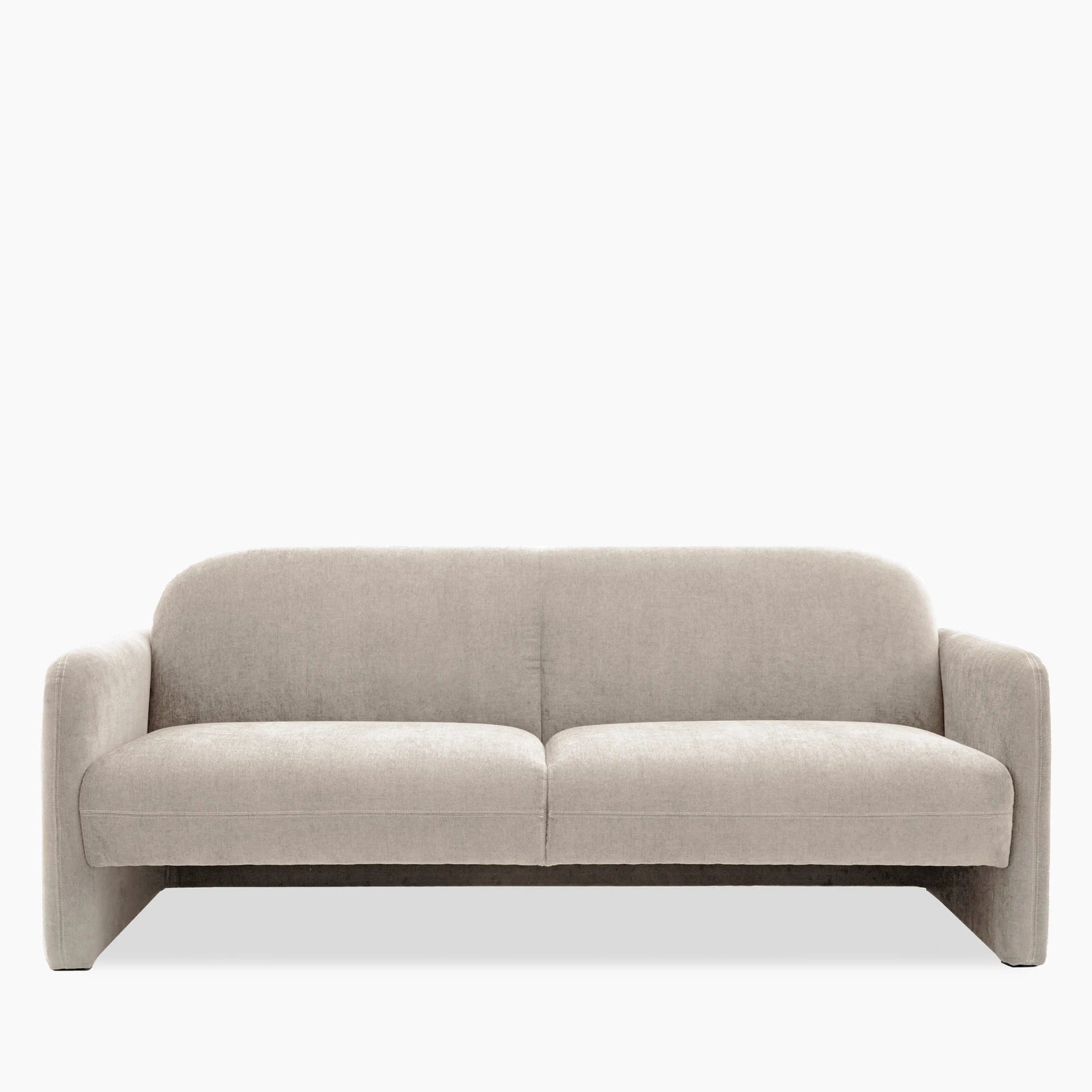 Bowie 3 Seater Sofa | Cool Cream Fabric