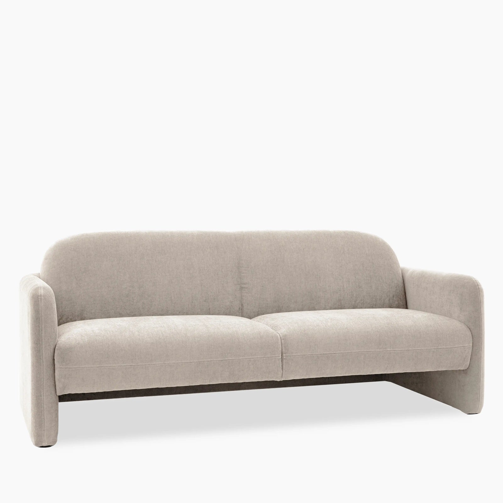 Bowie 3 Seater Sofa | Cool Cream Fabric