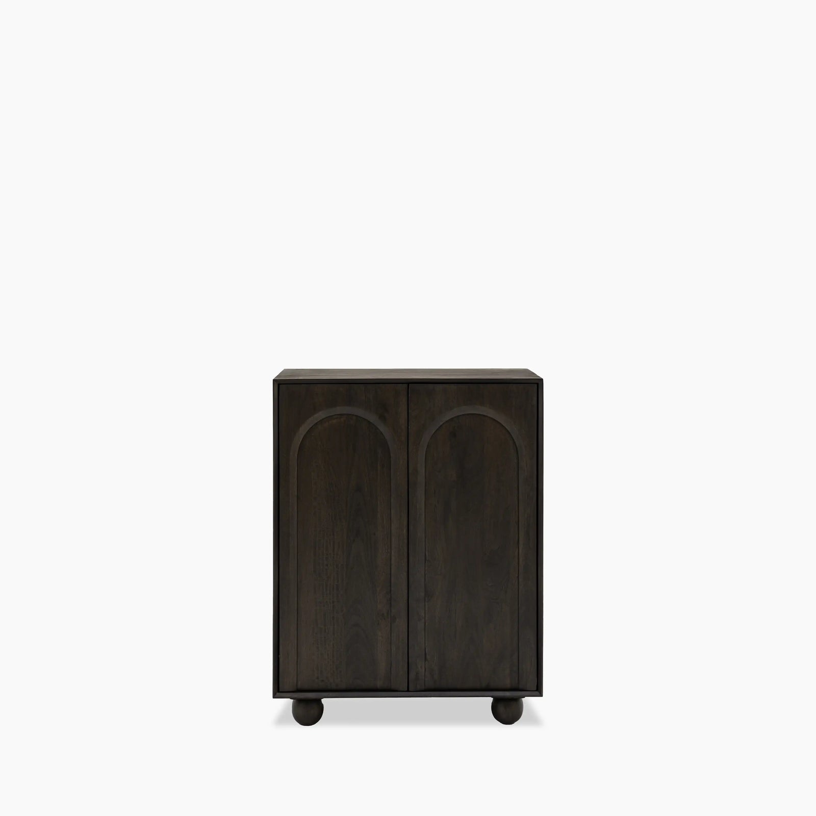 asher tall sideboard dark mango wood