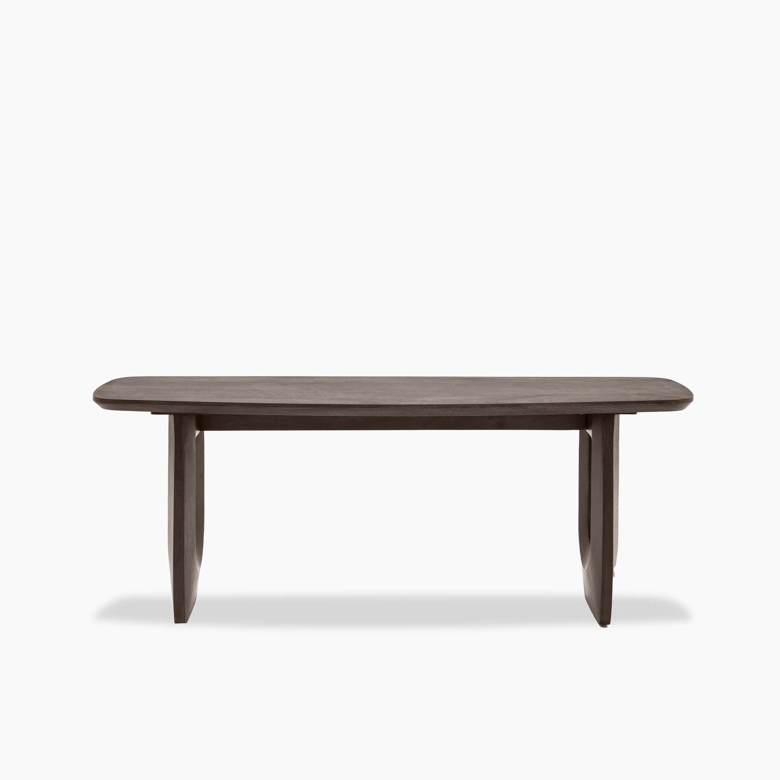 Asher Wooden Dining Bench | Dark Mango Wood