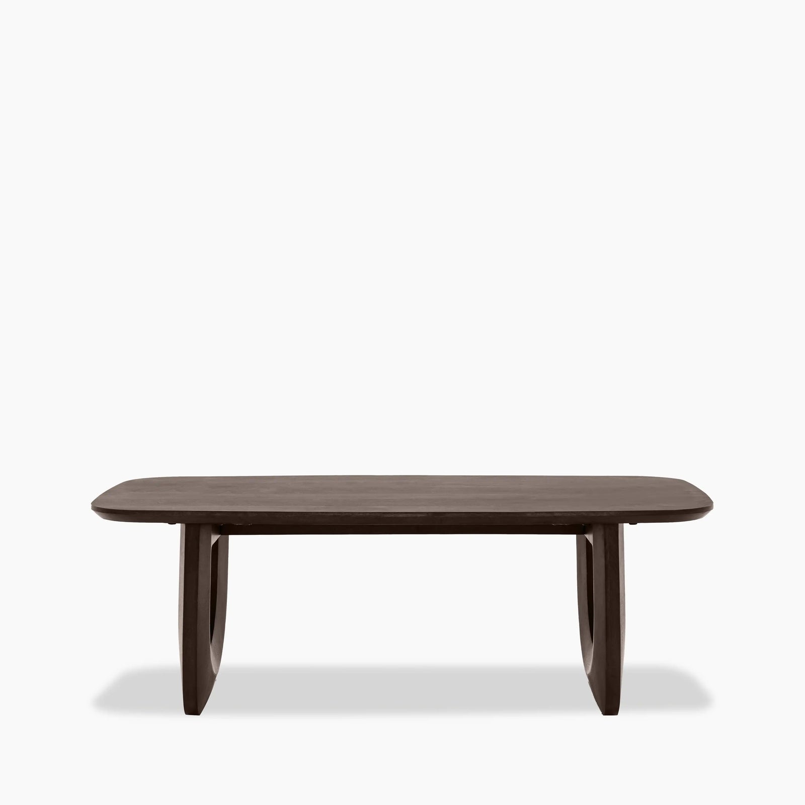 Asher Rectangle Wooden Coffee Table | Dark Mango Wood