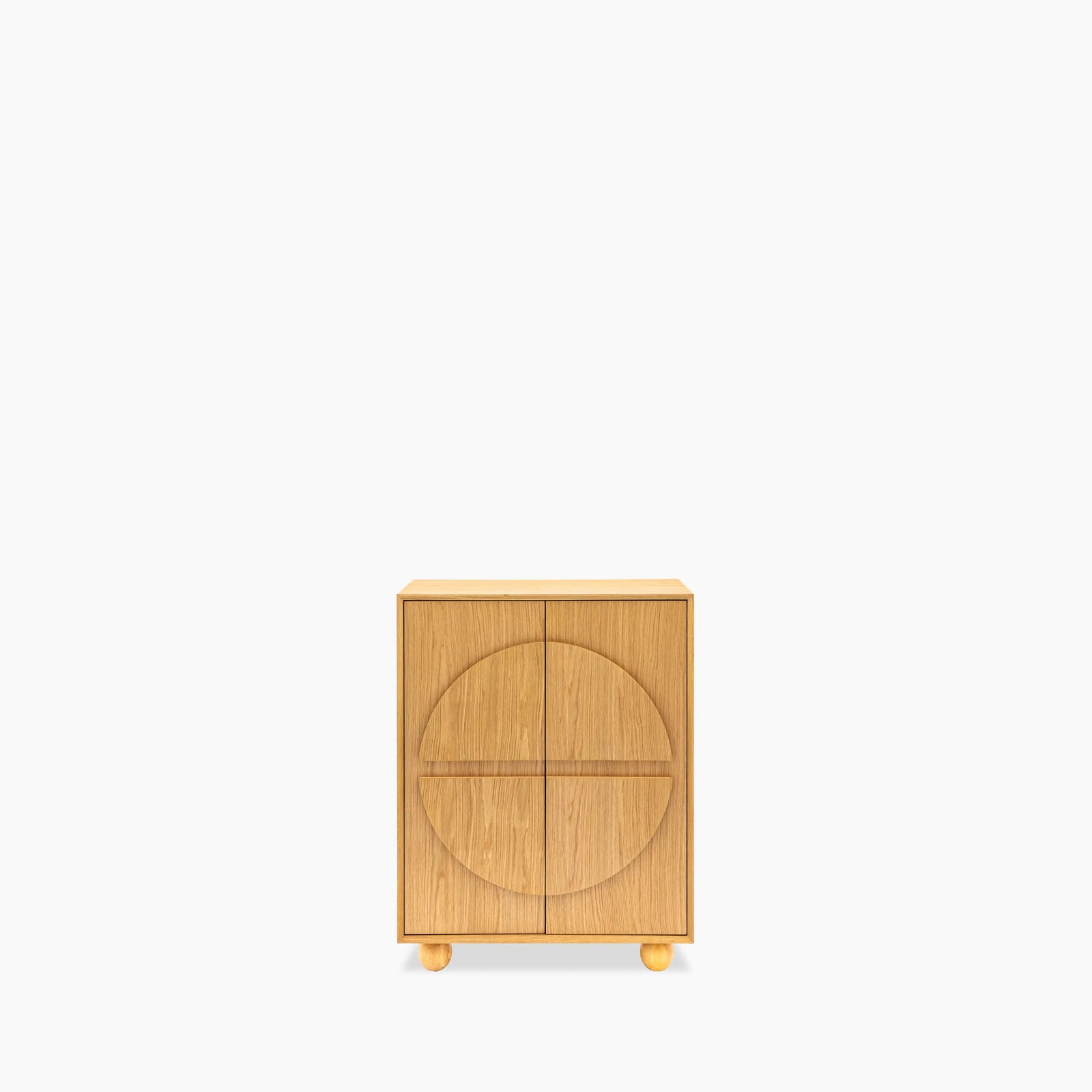 Mina Wooden Drinks Cabinet | Oak