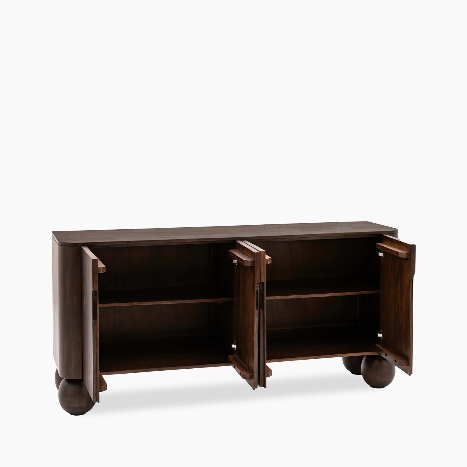 Kamila Wooden Sideboard | Dark Mango Wood