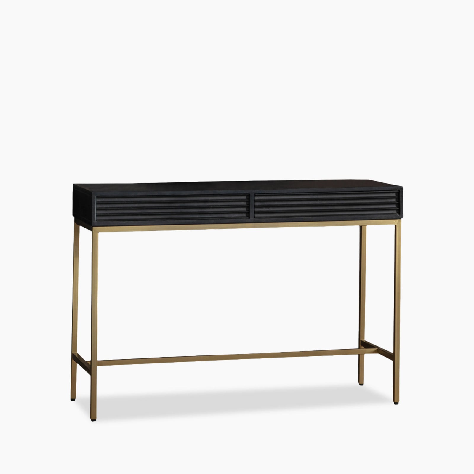 Monique Wooden Console Table | Black Mango Wood