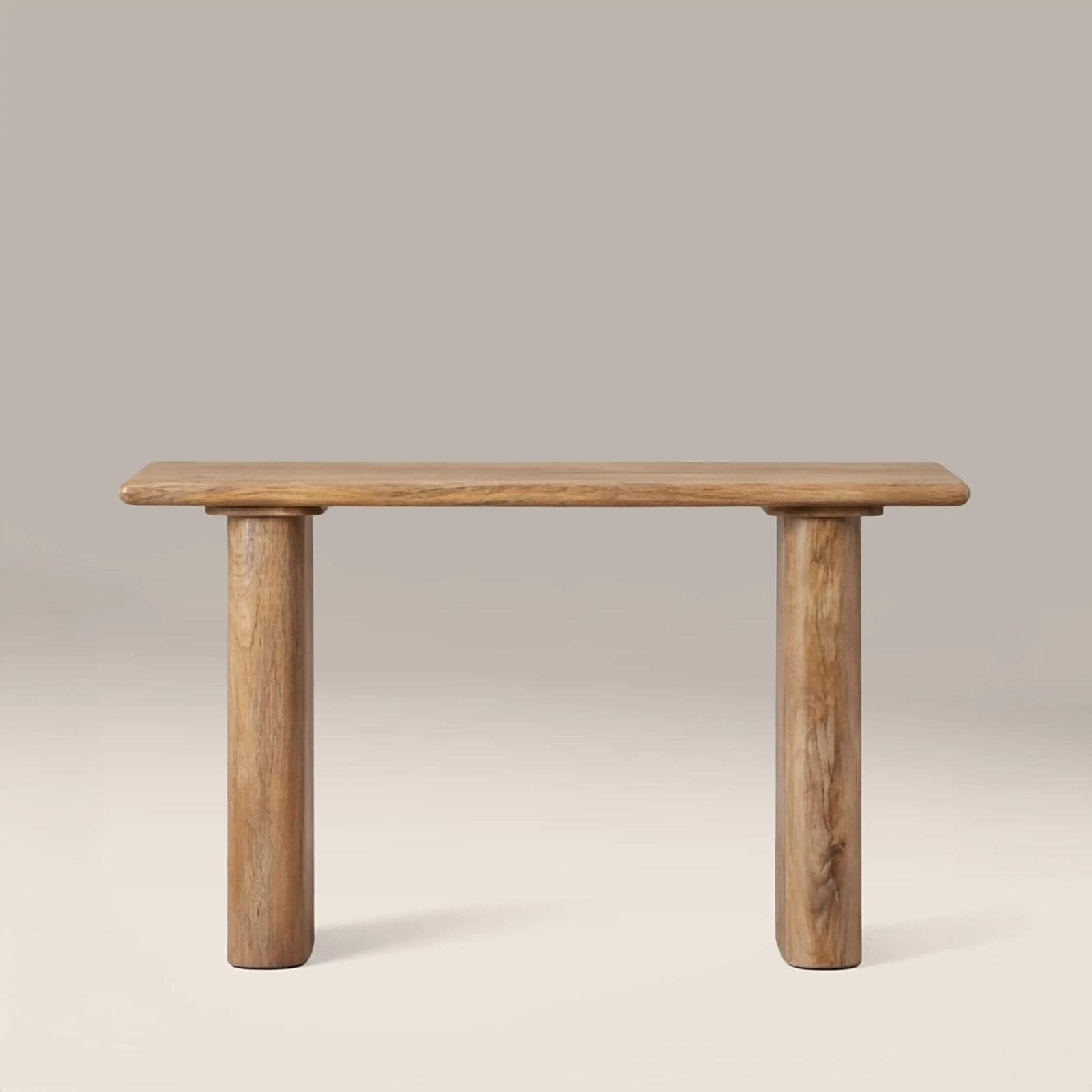 Ledbury Wooden Console Table | Dark Mango Wood