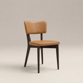 Eleanora Wooden Dining Chair | Quilted Seat & Backrest