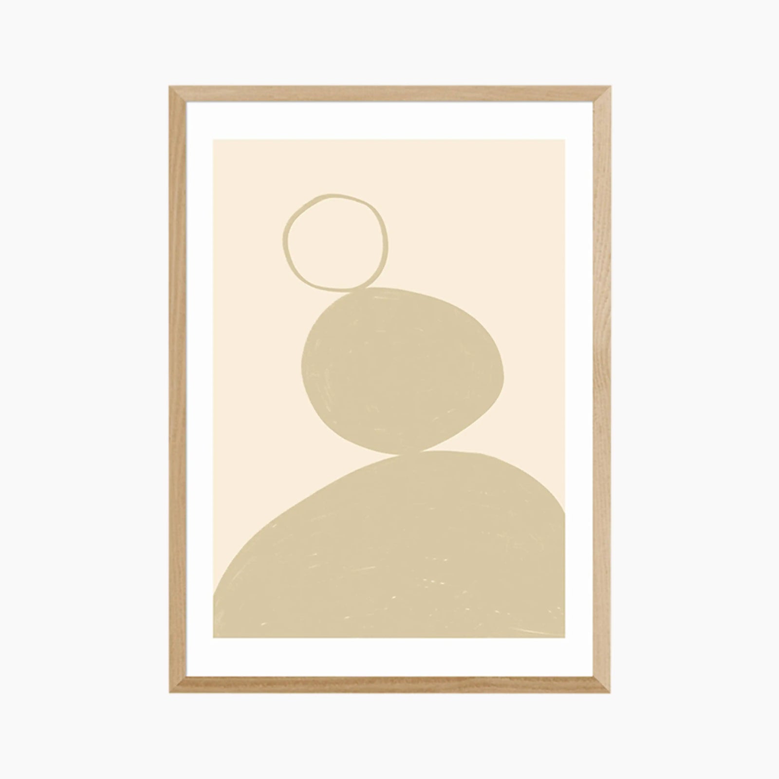 Neutral Curves Graphic Print