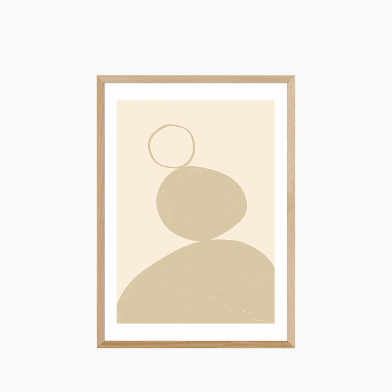 Neutral Curves Graphic Print