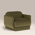 Connick Armchair | Moss Green Sustainable Mohair Velvet