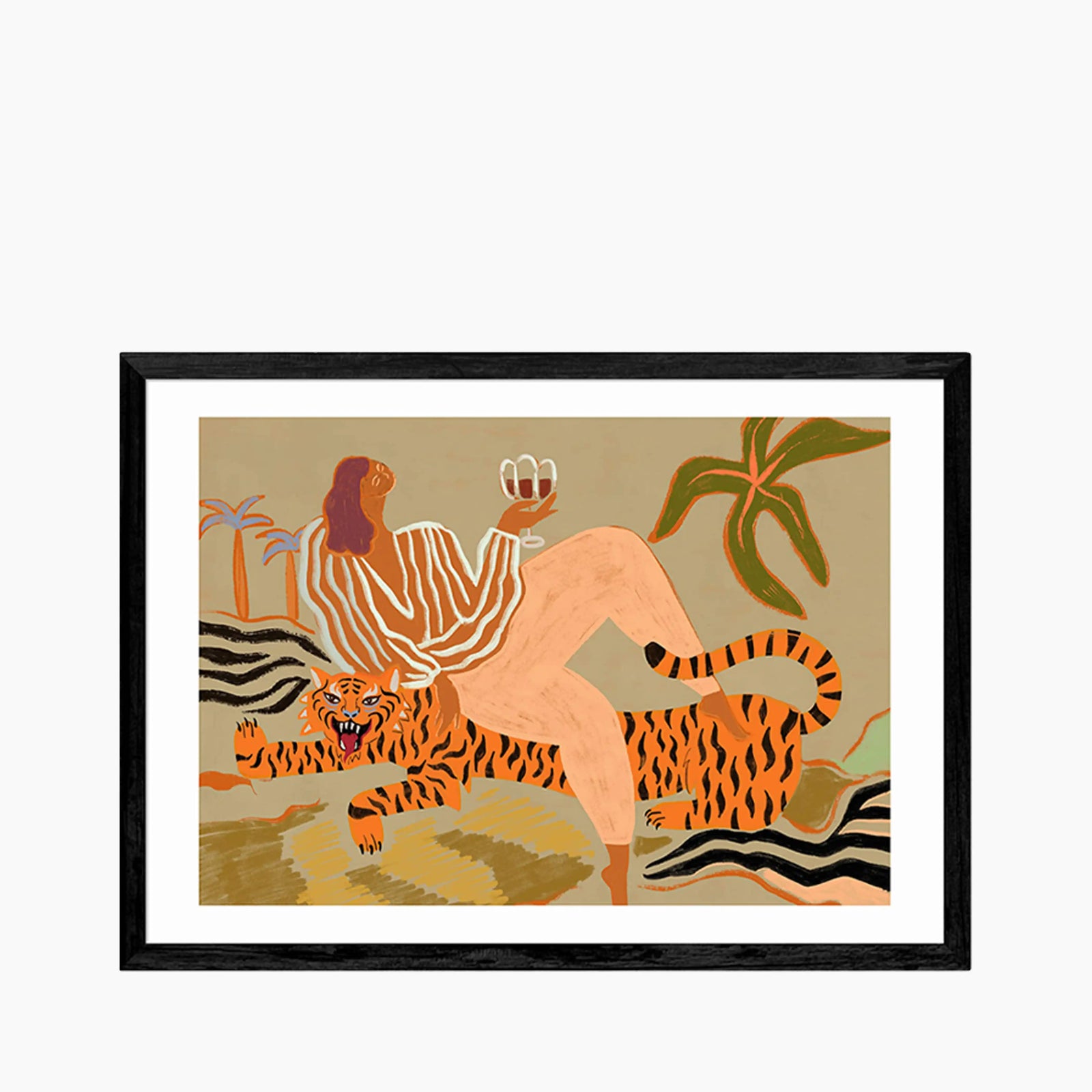 The Roar of the Jungle Graphic Print