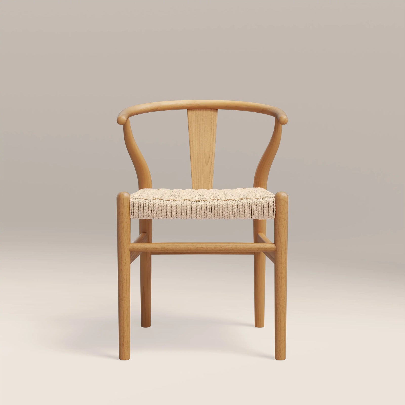 Bjorn Wooden Dining Chair | Natural Weave & Oak