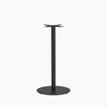 Vale Large Round Bar Table Base | Black