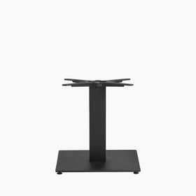 Vale Small Square Coffee Table Base | Black