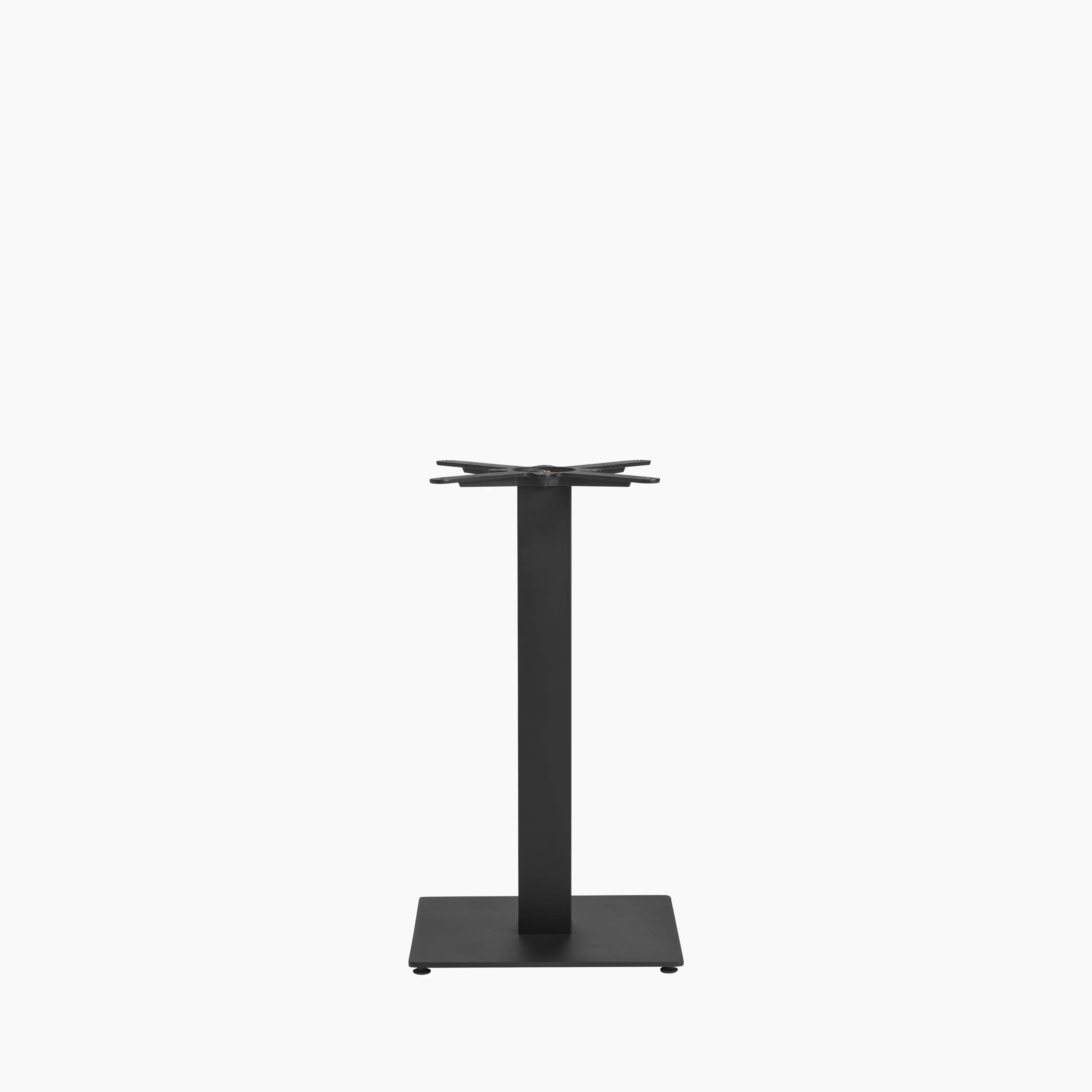Vale Small Square Dining Table Base, Black | Cult Furniture – Cult ...