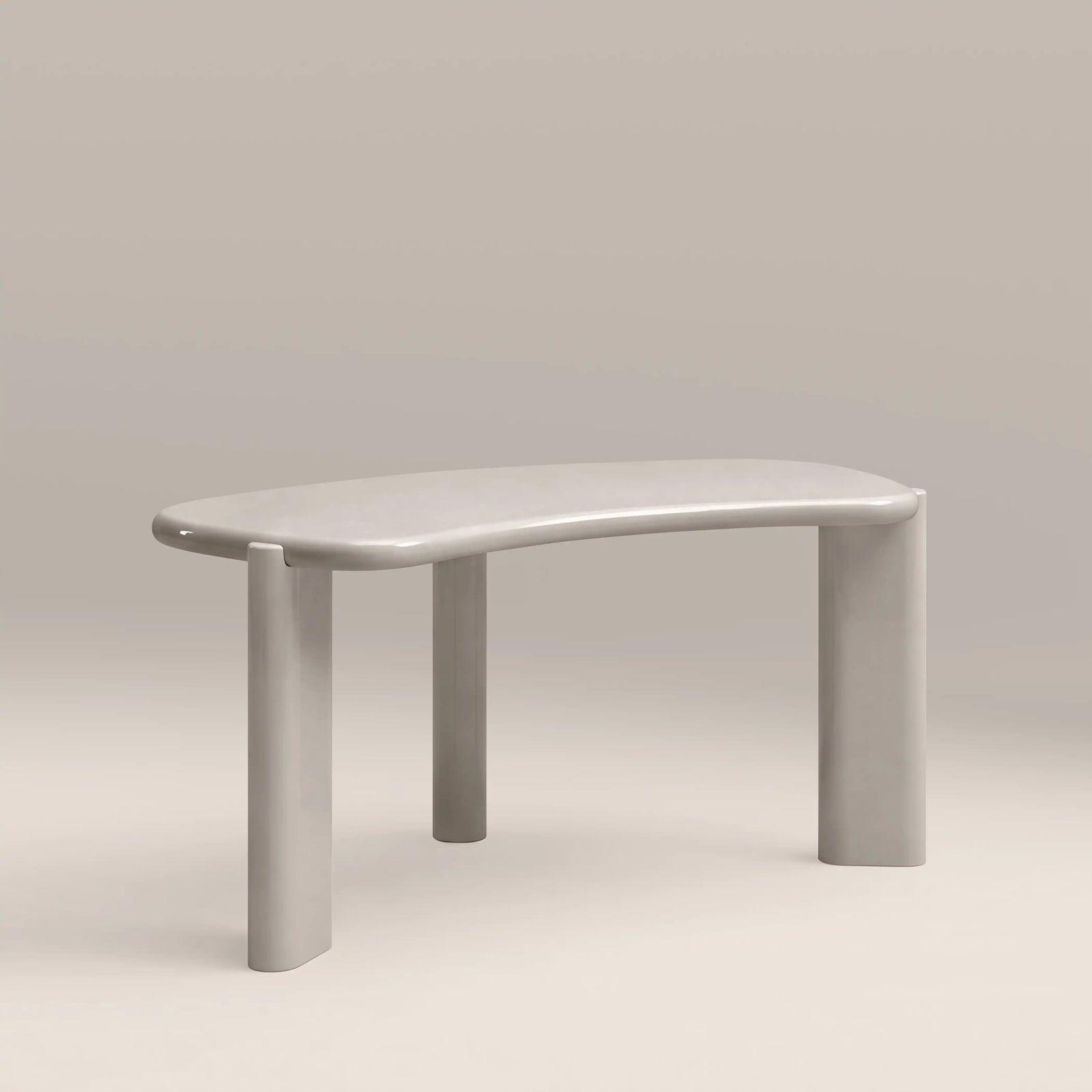 Maxton Desk | High Gloss Latte