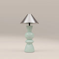 Perrie Table Lamp | High Gloss Mint Green