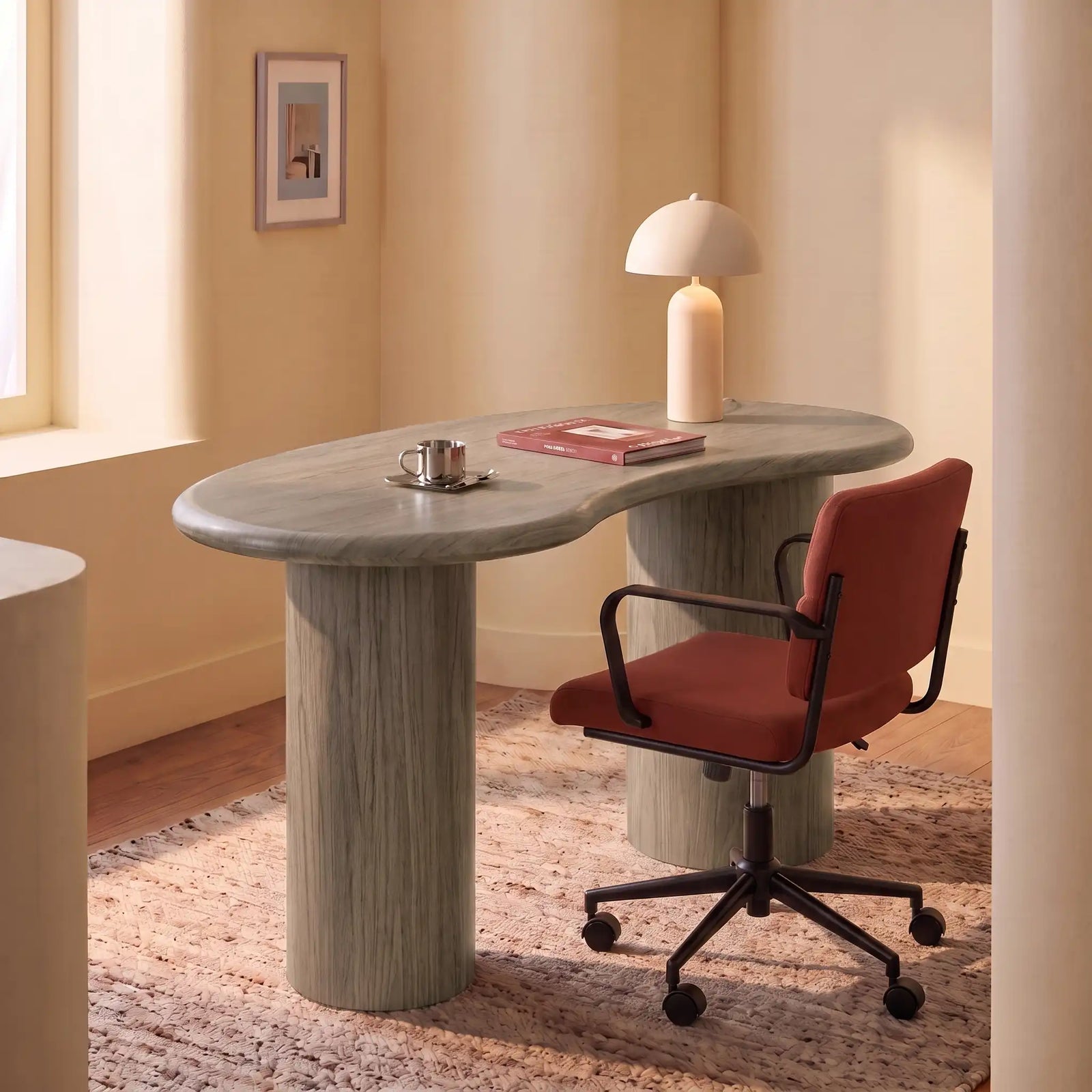 Garret Wooden Desk | Walnut