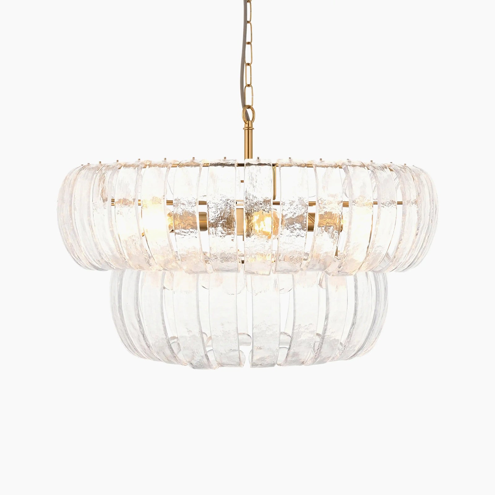 Vera 6 Light Pendant Light | Brass