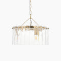 Melia 3 Light Pendant Light | Brass