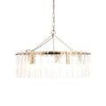 Melia 5 Light Pendant Light | Brass