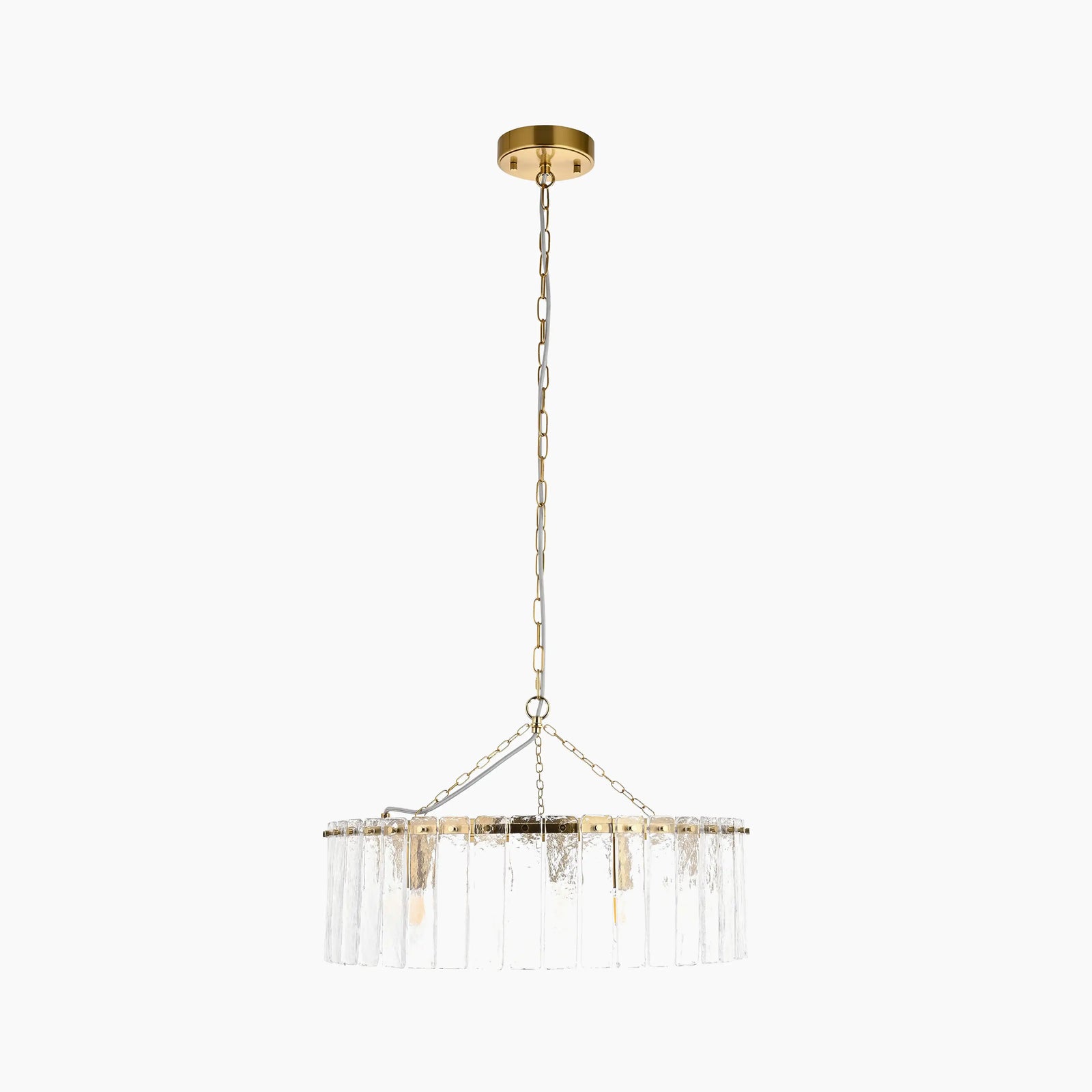 Melia 5 Light Pendant Light | Brass