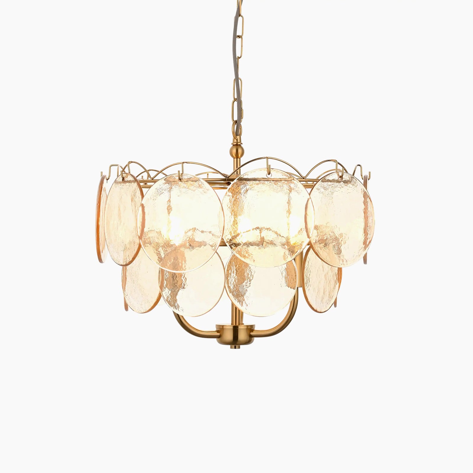 Lenora 3 Light Pendant Light | Brass