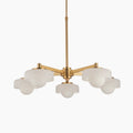 Allegra Pendant Light | Amber & Brass