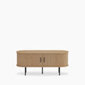 Mika Wooden TV Stand | Oak & Black