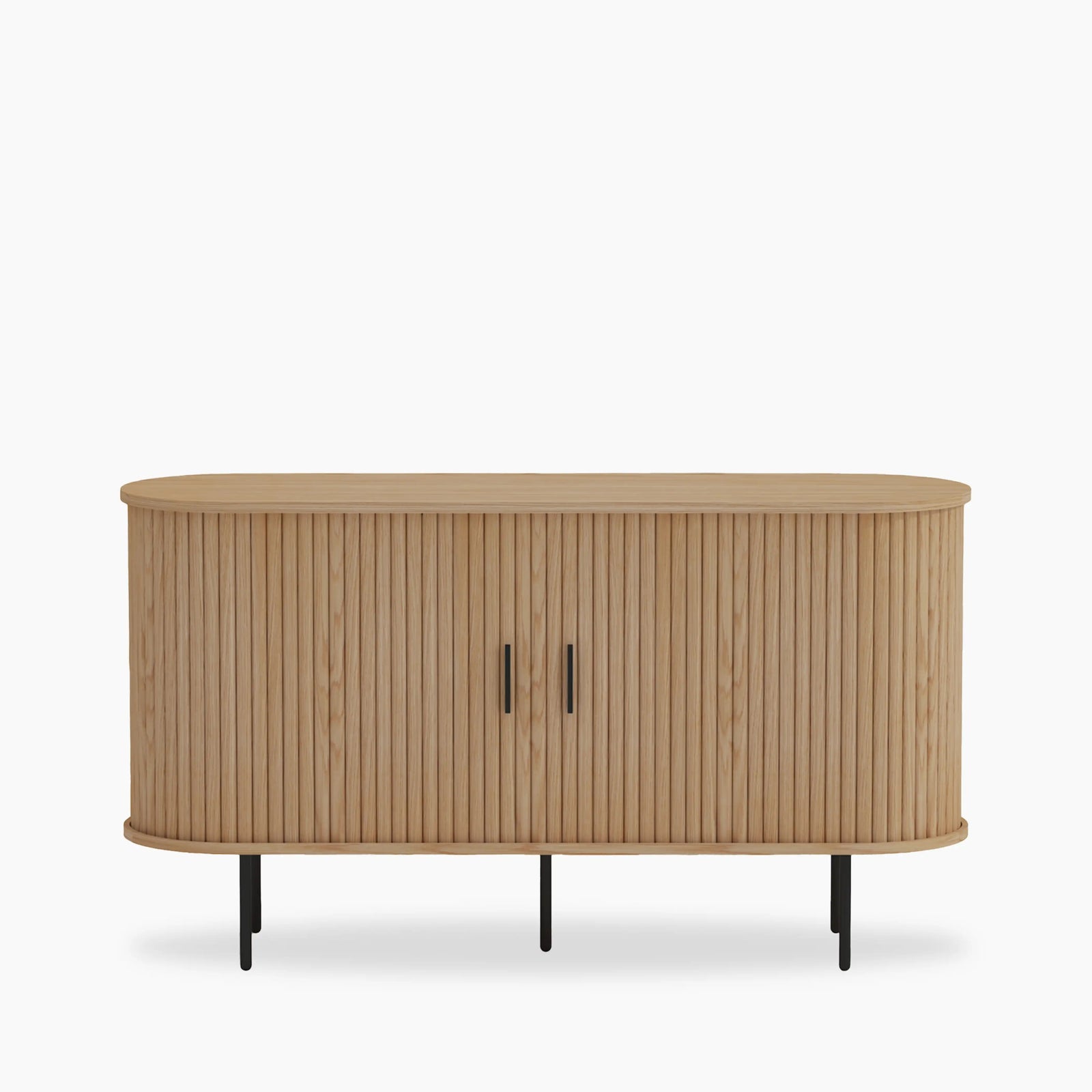 Mika Wooden Sideboard | Oak & Black