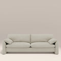 Haven 3 Seater Sofa | Speckled Stone Sustainable Boucle