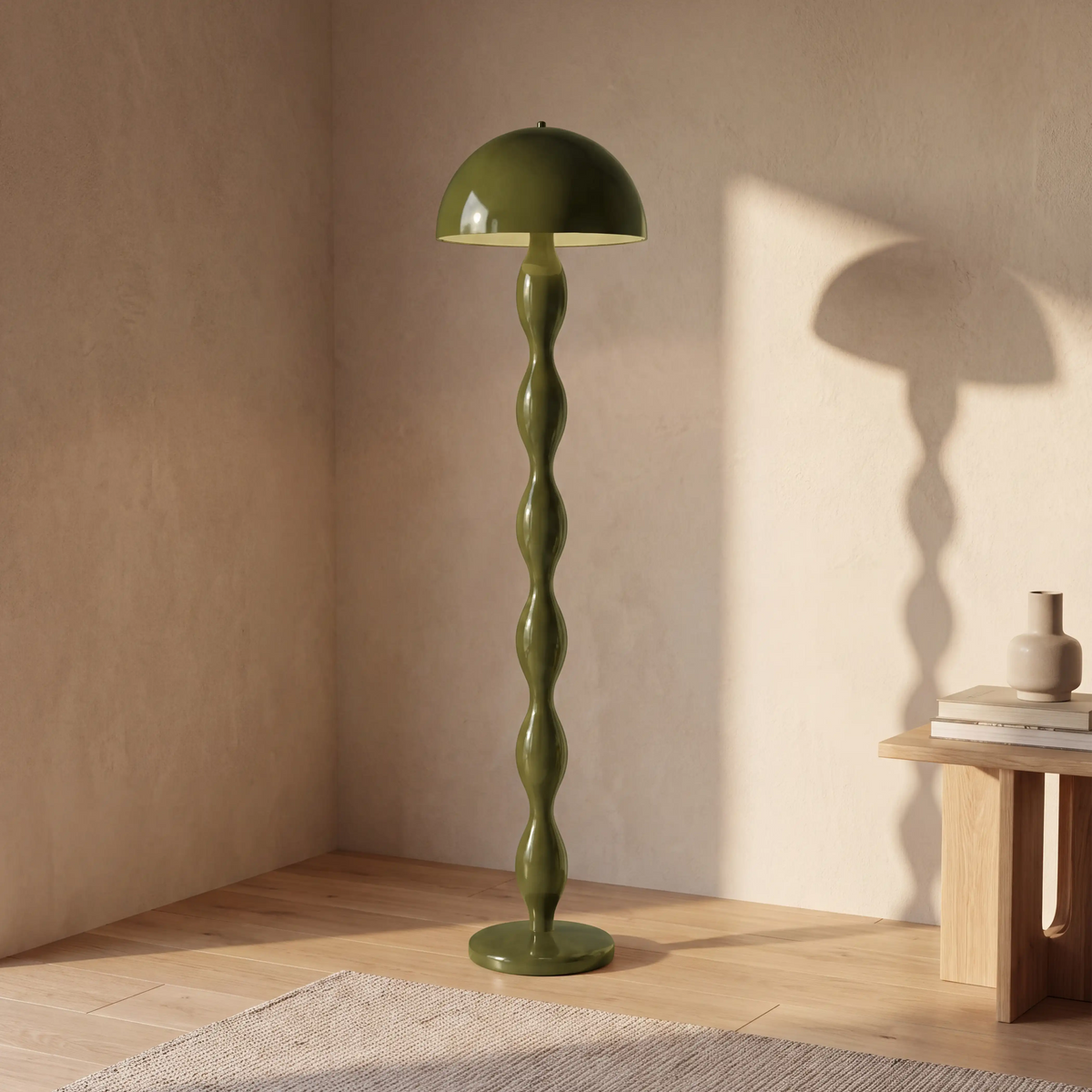 Sherbourne Floor Lamp | Olive Green