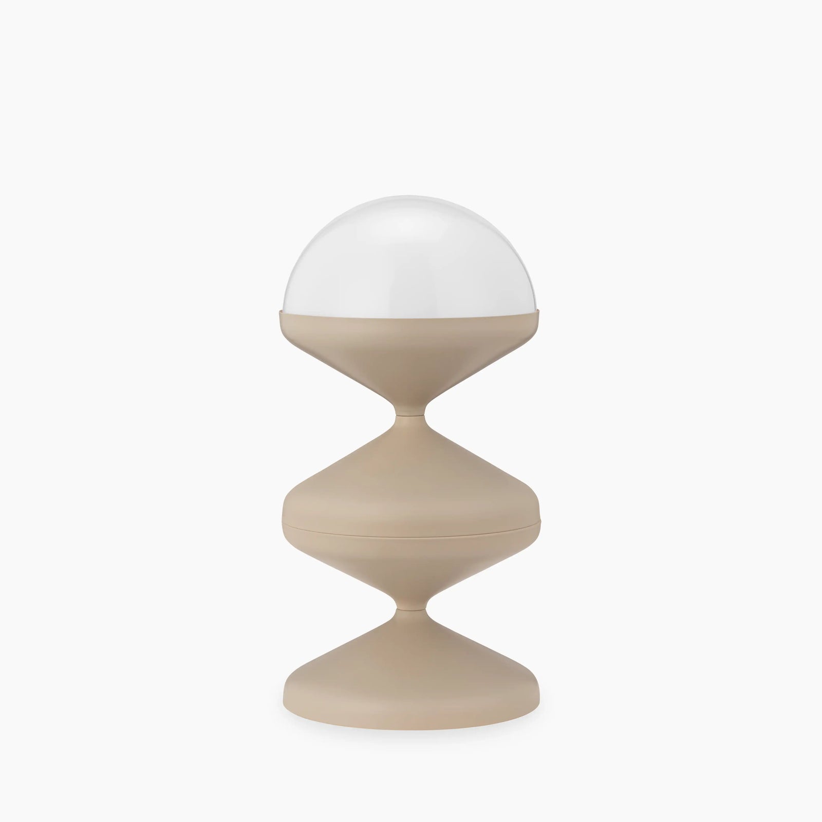 Brandon Table Lamp | Opaque & Taupe