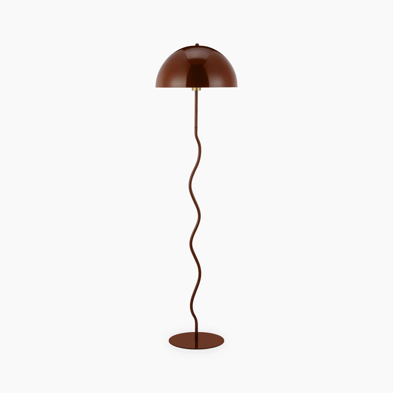 Alani Floor Lamp | Rust Red