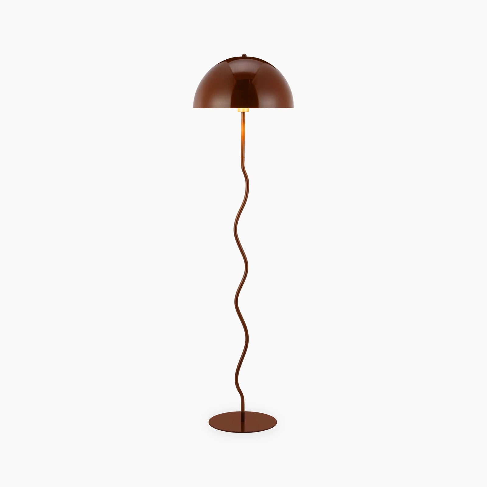 Alani Floor Lamp | Rust Red