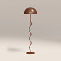 Alani Floor Lamp | Rust Red