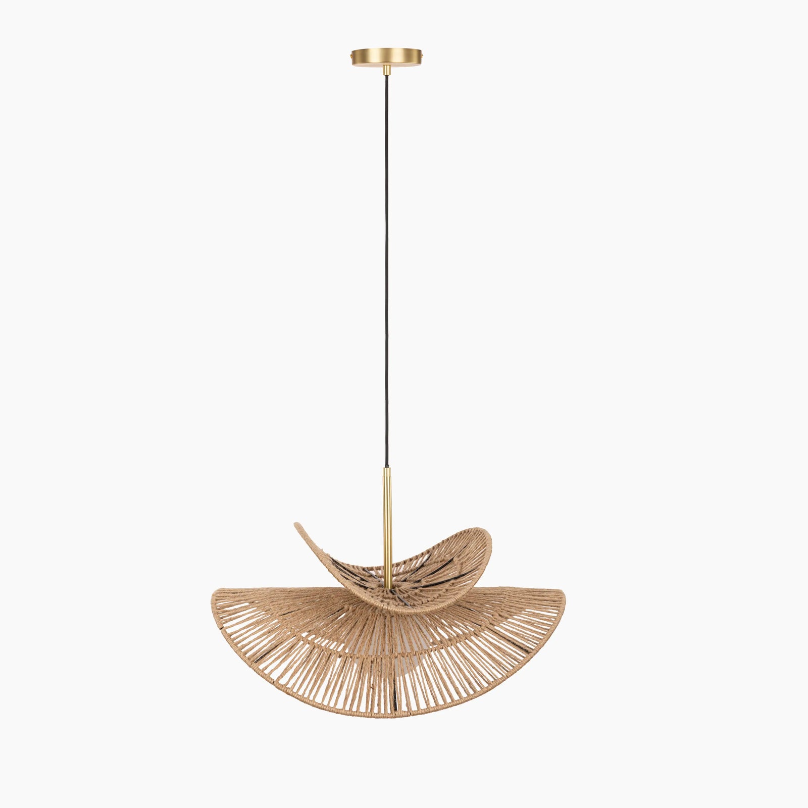 Javon Pendant Light | Natural Rattan