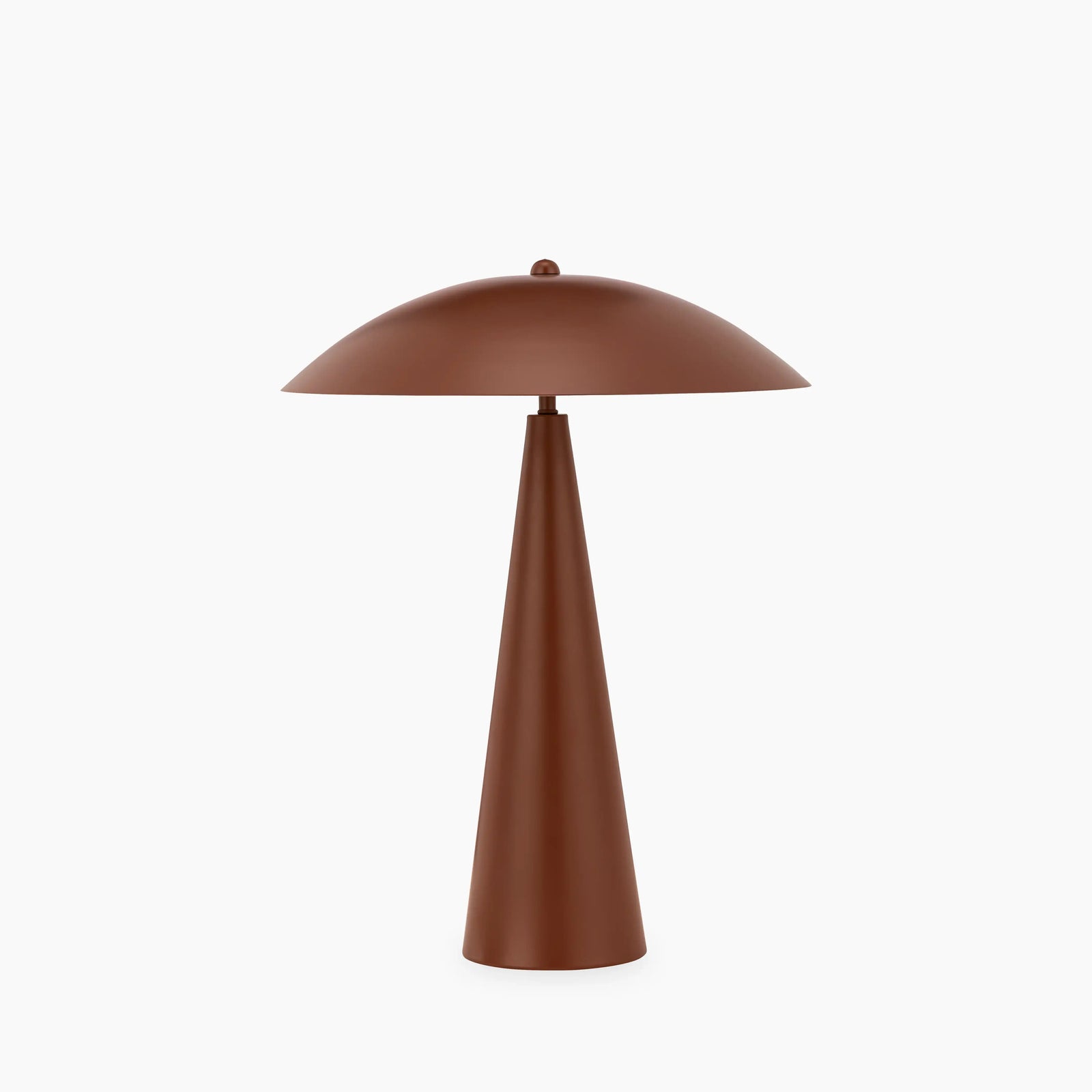 Valence Table Lamp | Rust Red