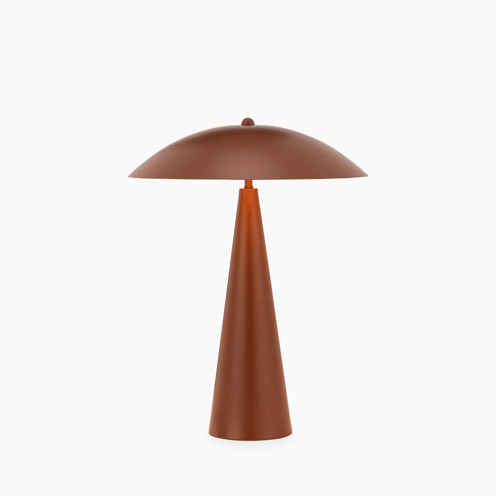 Valence Table Lamp | Rust Red