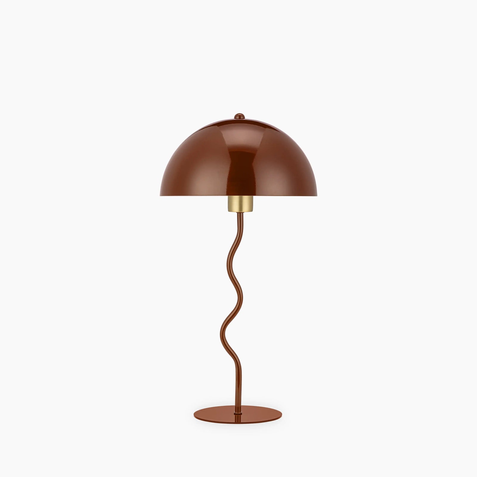 Alani Table Lamp | Rust Red
