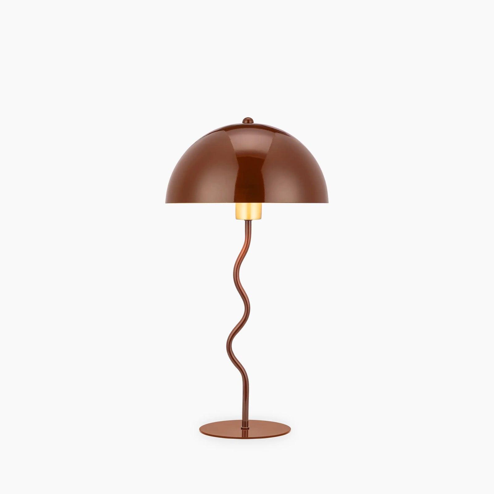 Alani Table Lamp | Rust Red